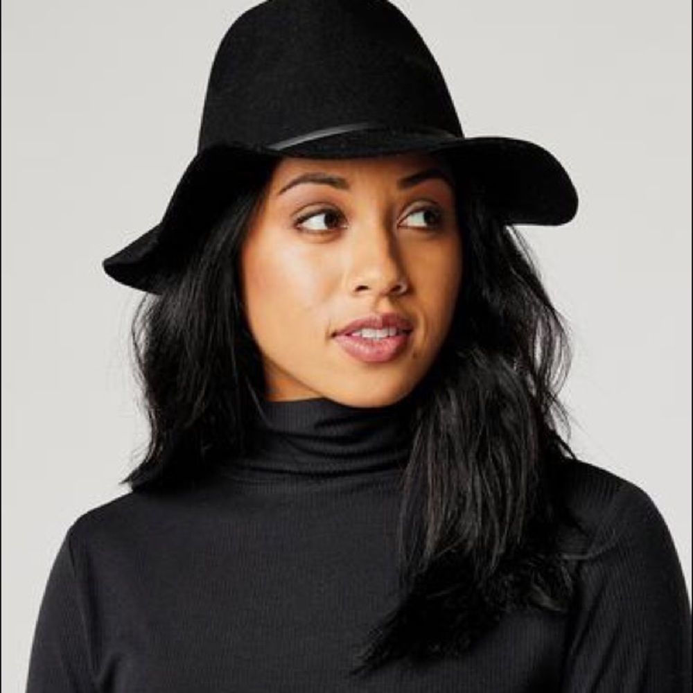 NWT | Carve Designs🍓Arroyo Black Wool Fedora